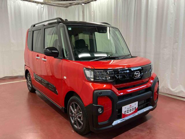 タント ファンクロス　元試乗車　衝突被害軽減システム　両側電動スライドドア　シートヒーター　１オーナー　オートマチックハイビーム　レーンキープアシスト　ＬＥＤヘッドランプ　スマートキー　オートライト　ベンチシート　アルミ（4枚目）