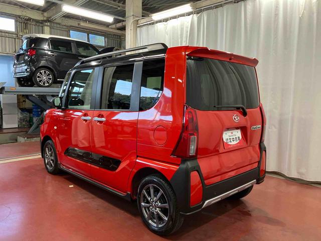 タント ファンクロス　元試乗車　衝突被害軽減システム　両側電動スライドドア　シートヒーター　１オーナー　オートマチックハイビーム　レーンキープアシスト　ＬＥＤヘッドランプ　スマートキー　オートライト　ベンチシート　アルミ（7枚目）