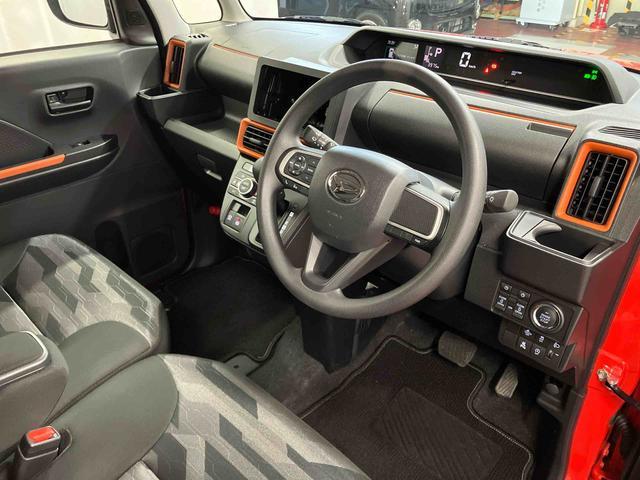 タント ファンクロス　元試乗車　衝突被害軽減システム　両側電動スライドドア　シートヒーター　１オーナー　オートマチックハイビーム　レーンキープアシスト　ＬＥＤヘッドランプ　スマートキー　オートライト　ベンチシート　アルミ（12枚目）