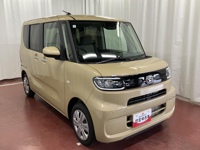 タント Ｘ　届出済未使用車　衝突被害軽減ブレーキ　オーディオレス　バックカメラ　両側スライドドア　シートヒーター　スマートキー　オートライト　ＬＥＤランプ　電動格納ミラー　アイドリングストップ　盗難防止システム（4枚目）