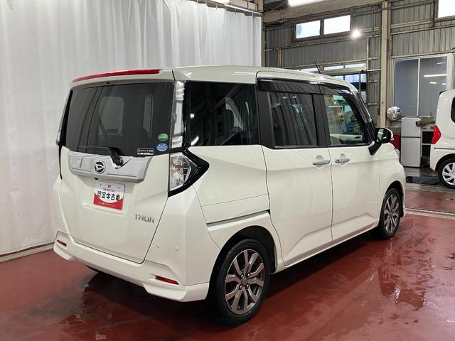 トール カスタムＧ　ターボ　ＳＡＩＩＩ　ひょう害車　下取車　ナビ　バックカメラ　ＴＶ　衝突被害軽減システム　ＬＥＤヘッドランプ　ブルートゥース　クルーズコントロール　オートマチックハイビーム　オートライト　アイドリングストップ　ドラレコ（5枚目）