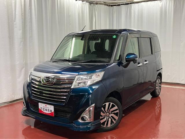 トール カスタムＧ　ＳＡＩＩ　下取車　ナビ　バックカメラ　衝突被害軽減システム　ブルートゥース　電動格納式ドアミラー　両側電動スライドドア　ＬＥＤヘッドランプ　クルーズコントロール　オートライト　アイドリングストップ　スマートキー（2枚目）