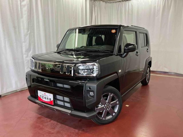 タフト Ｇ　ダーククロムベンチャー　届出済未使用車　元展示車　禁煙　ディスプレイオーディオ　バックカメラ　アダプティブクルーズコントロール　オートライト　オートマチックハイビーム　ＬＥＤヘッドランプ　レーンキープアシスト　スマートキー（2枚目）