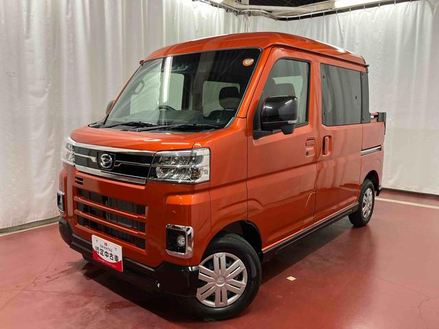アトレー アトレーデッキバン　届出済未使用車　元展示車　ターボ　衝突被害軽減システム　レーンアシスト　ＬＥＤヘッドランプ　オートライト　オートマチックハイビーム　アダプティブクルーズコントロール　スマートキー　両側電動スライドドア（2枚目）