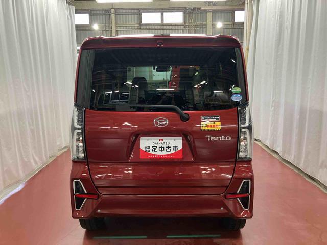 タント カスタムＸセレクション　下取車　ナビ　ＬＥＤヘッドランプ　シートヒーター　ＥＴＣ　スマートキー　オートマチックハイビーム　ＴＶ　アルミホイール　ドラレコ　整備記録簿　ＤＶＤ　車線逸脱警報　アイドリングストップ　オートライト（6枚目）