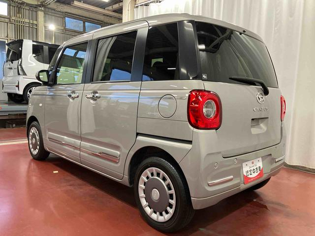 ムーヴキャンバス セオリーＧ　元試乗車　ディスプレイオーディオ　ブルートゥース　バックカメラ　衝突被害軽減システム　ＬＥＤヘッドランプ　オートライト　シートヒーター　両側電動スライドドア　ベンチシート　スマートキー　衝突安全ボディ（7枚目）