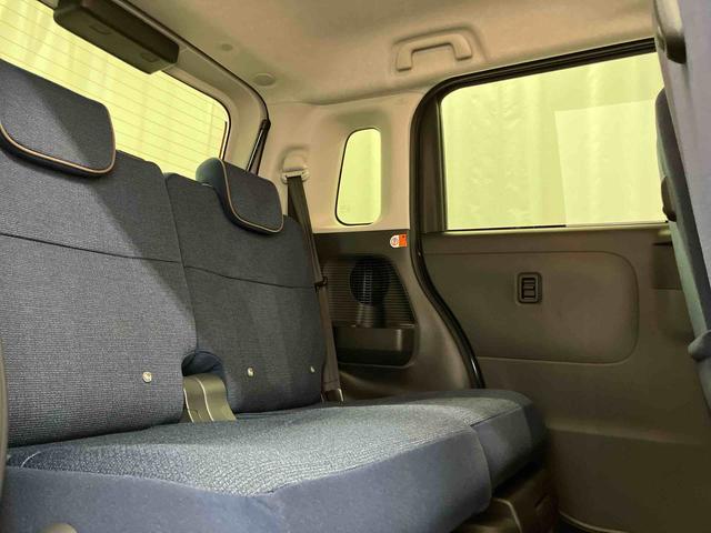 ムーヴキャンバス セオリーＧ　届出済未使用車　元展示車　アイドリングストップ　衝突被害軽減システム　電動格納ミラー　ＬＥＤヘッドランプ　シートヒーター　両側電動スライドドア　オートライト　ベンチシート　衝突安全ボディ　１オーナー（34枚目）