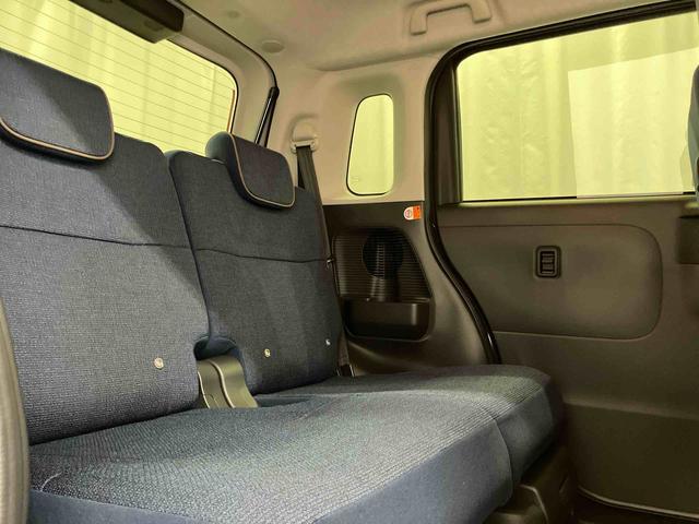 ムーヴキャンバス セオリーＧ　届出済未使用車　元展示車　アイドリングストップ　衝突被害軽減システム　電動格納ミラー　ＬＥＤヘッドランプ　シートヒーター　両側電動スライドドア　オートライト　ベンチシート　衝突安全ボディ　１オーナー（34枚目）