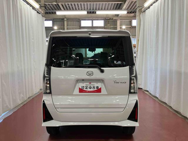 タント カスタムX 元試乗車 ディスプレイオーディオ 衝突被害軽減システム 車線逸脱防止 ブルートゥース アイドリングストップ バックカメラ TV 盗難防止 LEDヘッドランプ 1オーナー スマートキー シートヒーター(6枚目)