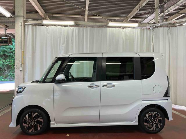 タント カスタムX 元試乗車 ディスプレイオーディオ 衝突被害軽減システム 車線逸脱防止 ブルートゥース アイドリングストップ バックカメラ TV 盗難防止 LEDヘッドランプ 1オーナー スマートキー シートヒーター(8枚目)