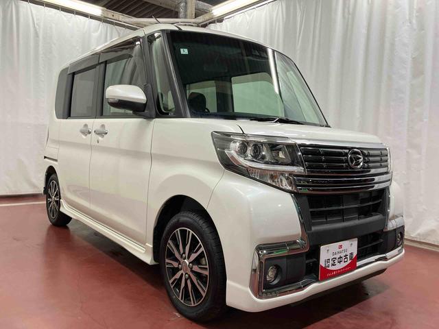 タント カスタムX トップエディションリミテッドSAIII 下取車 ナビ パノラマカメラ TV 電動格納ミラー 記録簿 ブルートゥース LEDヘッドランプ オートマチックハイビーム DVD ドライブレコーダー オートライト スマートキー ベンチシート(4枚目)