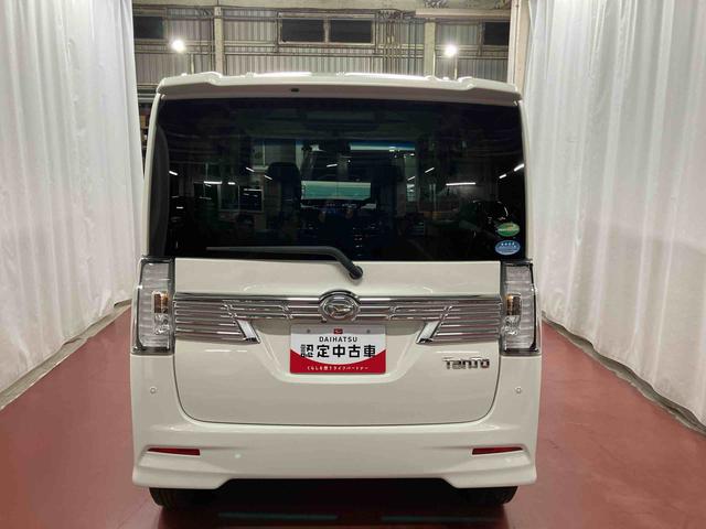 タント カスタムX トップエディションリミテッドSAIII 下取車 ナビ パノラマカメラ TV 電動格納ミラー 記録簿 ブルートゥース LEDヘッドランプ オートマチックハイビーム DVD ドライブレコーダー オートライト スマートキー ベンチシート(6枚目)