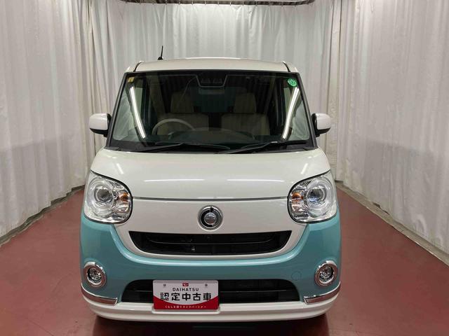 ムーヴキャンバス Gメイクアップリミテッド SAIII 下取車 ナビ ブルートゥース ETC パノラマモニター 衝突被害軽減システム レーンキープ 両側電動スライドドア LEDヘッドランプ オートライト プッシュスタート スマートキー 衝突安全ボディ(3枚目)