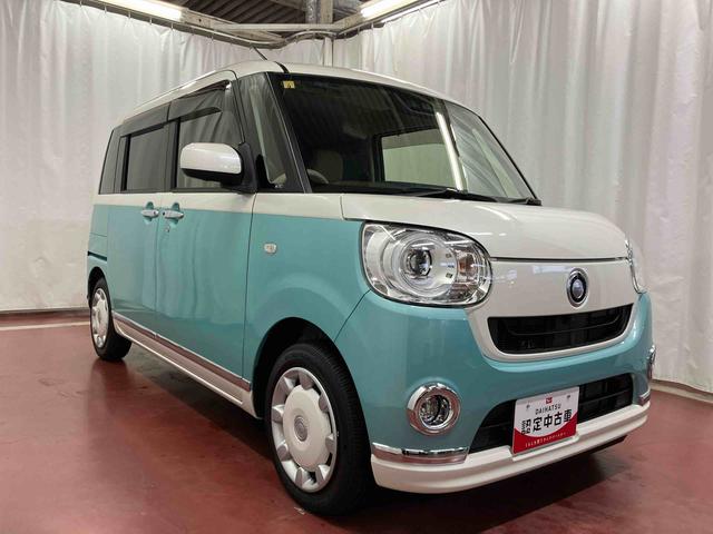 ムーヴキャンバス Gメイクアップリミテッド SAIII 下取車 ナビ ブルートゥース ETC パノラマモニター 衝突被害軽減システム レーンキープ 両側電動スライドドア LEDヘッドランプ オートライト プッシュスタート スマートキー 衝突安全ボディ(4枚目)