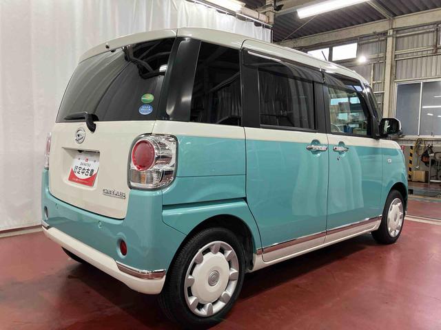 ムーヴキャンバス Gメイクアップリミテッド SAIII 下取車 ナビ ブルートゥース ETC パノラマモニター 衝突被害軽減システム レーンキープ 両側電動スライドドア LEDヘッドランプ オートライト プッシュスタート スマートキー 衝突安全ボディ(5枚目)