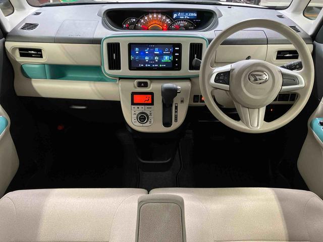 ムーヴキャンバス Gメイクアップリミテッド SAIII 下取車 ナビ ブルートゥース ETC パノラマモニター 衝突被害軽減システム レーンキープ 両側電動スライドドア LEDヘッドランプ オートライト プッシュスタート スマートキー 衝突安全ボディ(10枚目)