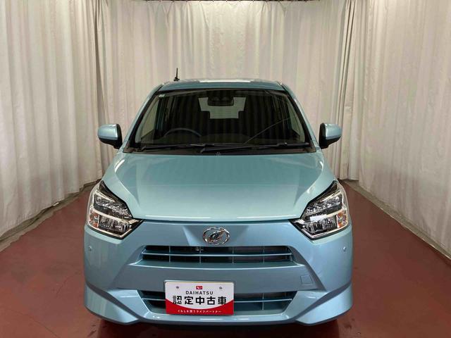 ミライース Ｘ　ＳＡＩＩＩ　届出済未使用車　元展示車　衝突被害軽減システム　電動格納ミラー　レーンキープアシスト　運転席エアバッグ　助手席エアバッグ　禁煙　１オーナー　ＬＥＤヘッドランプ　オートマチックハイビーム　キーレスキー（3枚目）