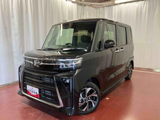 タント カスタムX ひょう害車 届出済未使用車 元展示車 禁煙 ディスプレイオーディオ ブルートゥース バックカメラ 衝突被害軽減システム 車線逸脱防止 シートヒーター スマートキー プッシュスタート LEDヘッドランプ(2枚目)