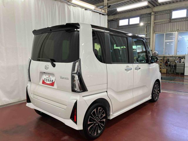 タント カスタムＲＳ　ひょう害車　元試乗車　１オーナー　ターボ　両側電動スライドドア　アイドリングストップ　電動格納ミラー　シートヒーター　オートマチック　ＬＥＤヘッドランプ　オートライト　スマートキー　プッシュスタート（5枚目）