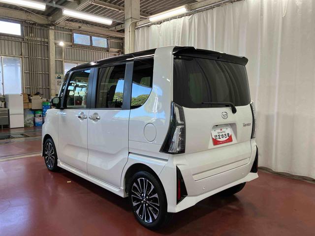 タント カスタムＲＳ　ひょう害車　元試乗車　１オーナー　ターボ　両側電動スライドドア　アイドリングストップ　電動格納ミラー　シートヒーター　オートマチック　ＬＥＤヘッドランプ　オートライト　スマートキー　プッシュスタート（7枚目）