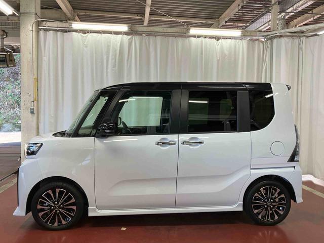 タント カスタムＲＳ　ひょう害車　元試乗車　１オーナー　ターボ　両側電動スライドドア　アイドリングストップ　電動格納ミラー　シートヒーター　オートマチック　ＬＥＤヘッドランプ　オートライト　スマートキー　プッシュスタート（8枚目）