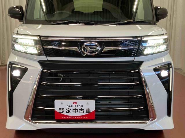 タント カスタムＲＳ　ひょう害車　元試乗車　１オーナー　ターボ　両側電動スライドドア　アイドリングストップ　電動格納ミラー　シートヒーター　オートマチック　ＬＥＤヘッドランプ　オートライト　スマートキー　プッシュスタート（43枚目）