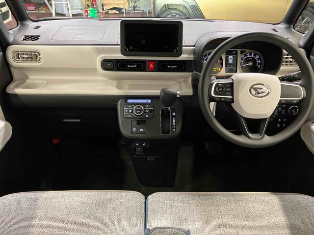 ムーヴキャンバス ストライプスＧ　届出済未使用車　元展示車　禁煙　衝突被害軽減システム　スマートキー　プッシュスタート　シートヒーター　ＬＥＤヘッドランプ　オートマチックハイビーム　オートライト　ベンチシート　衝突安全ボディ（10枚目）