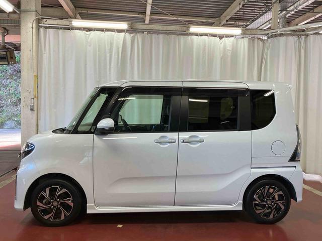 タント カスタムX 下取車 ナビ ブルートゥース ETC ドライブレコーダー バックカメラ 衝突被害軽減システム 車線逸脱防止 両側電動スライドドア ベンチシート シートヒーター スマートキー プッシュスタート(8枚目)