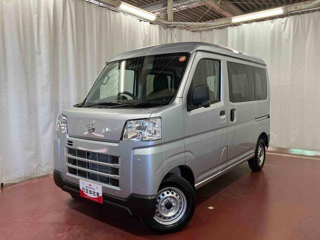 ハイゼットカーゴ ＤＸ　届出済未使用車　元展示車　衝突安全ボディ　禁煙　キーレス　両側スライドドア　アイドリングストップ　オートライト　オートマチックハイビーム　レーンアシスト　ＡＢＳ　運転席エアバッグ　助手席エアバッグ（2枚目）