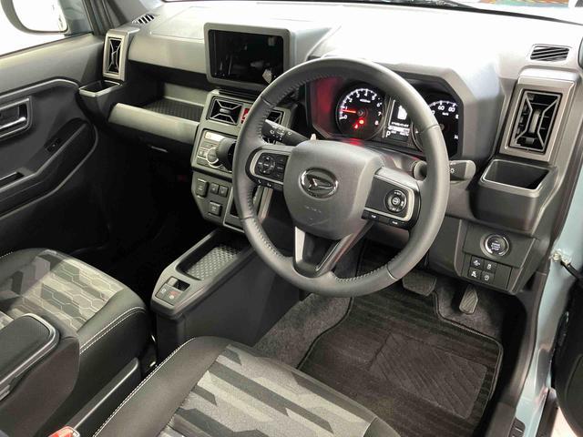 タフト G ダーククロムベンチャー 元試乗車 1オ-ナ- アダプティブクルーズコントロール オートマチックハイビーム LEDヘッドランプ レーンキープアシスト アイドリングストップ 電動格納ミラー 記録簿 スマートキー ガラスルーフ(12枚目)