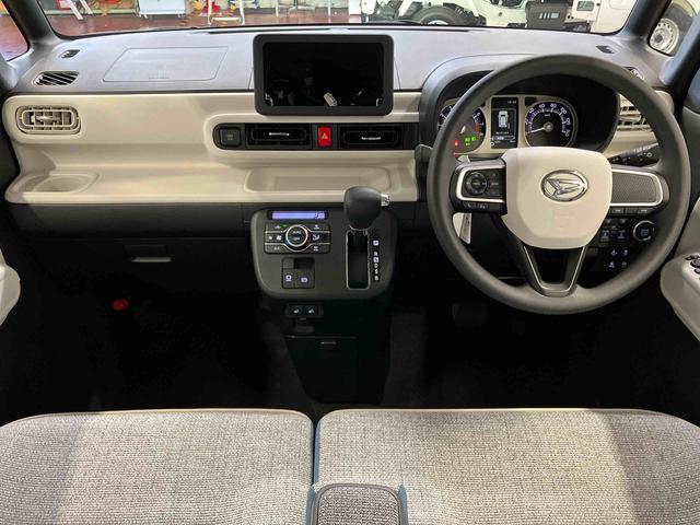 ムーヴキャンバス ストライプスG 届出済未使用車 元展示車 アイドリングストップ 禁煙 スマートキー プッシュスタート シートヒーター 1オーナー車 LEDヘッドランプ 車線逸脱警報 ベンチシート オートマチックハイビーム(10枚目)