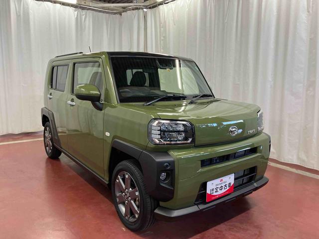 タフト Ｇターボ　１オーナー　ターボ　衝突被害軽減システム　誤発進抑制装置　アダプティブクルーズコントロール　ＬＥＤヘッドランプ　オートライト　オートマチックハイビーム　スマートキー　シートヒーター　電動格納ミラー（4枚目）