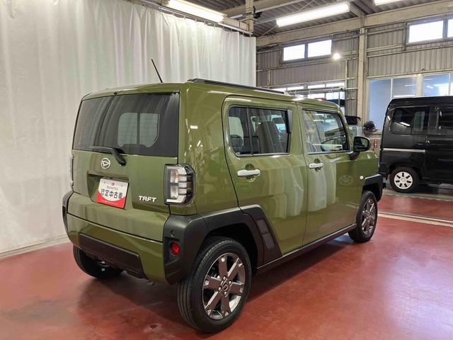 タフト Ｇターボ　１オーナー　ターボ　衝突被害軽減システム　誤発進抑制装置　アダプティブクルーズコントロール　ＬＥＤヘッドランプ　オートライト　オートマチックハイビーム　スマートキー　シートヒーター　電動格納ミラー（5枚目）