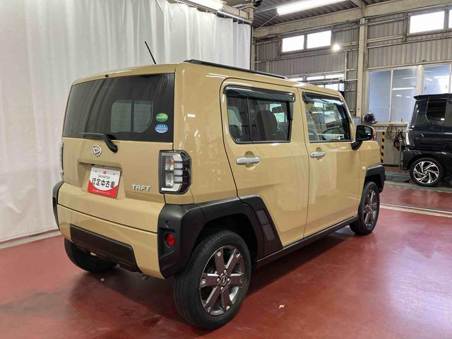 タフト Ｇターボ　下取車　ナビ　ＴＶ　ＤＶＤ　誤発進抑制装置　レーンキープアシスト　バックカメラ　ブルートゥース　ＬＥＤヘッドランプ　オートライト　スマートキー　ＥＴＣ　オートマチックハイビーム　電動格納ミラー（5枚目）