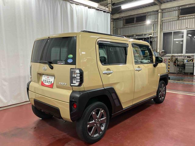 タフト Ｇターボ　下取車　ナビ　ブルートゥース　ＥＴＣ　ドライブレコーダー　衝突被害軽減システム　誤発進抑制装置　　ＬＥＤヘッドランプ　オートライト　アダプティブクルーズコントロール　シートヒーター　電動格納ミラー（5枚目）