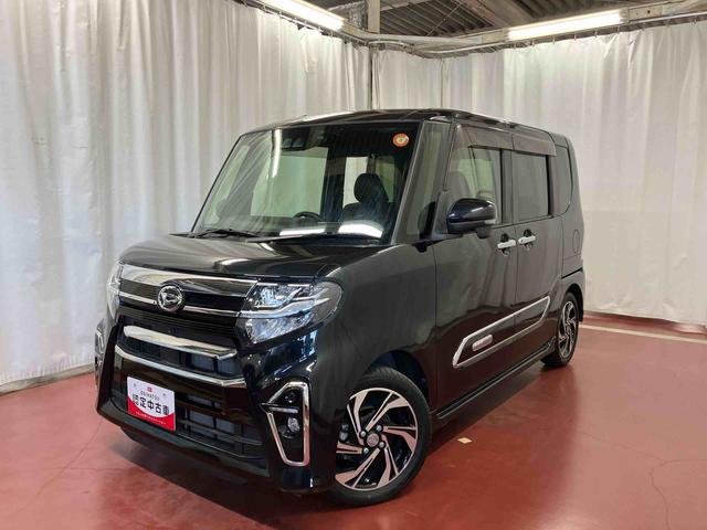 タント カスタムＲＳスタイルセレクション　下取車　９インチナビ　ブルートゥース　ＥＴＣ　ドライブレコーダー　パノラマカメラ　衝突被害軽減システム　両側電動スライドドア　アダプティブクルーズコントロール　シートヒーター　ＬＥＤヘッドランプ（2枚目）