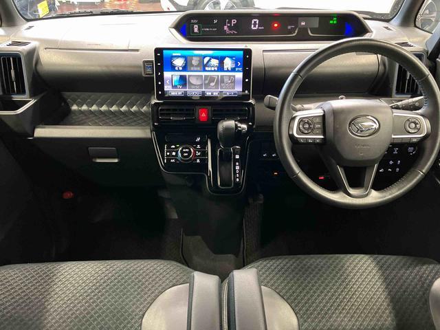 タント カスタムＲＳスタイルセレクション　下取車　９インチナビ　ブルートゥース　ＥＴＣ　ドライブレコーダー　パノラマカメラ　衝突被害軽減システム　両側電動スライドドア　アダプティブクルーズコントロール　シートヒーター　ＬＥＤヘッドランプ（10枚目）