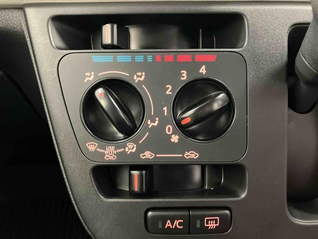 マニュアルエアコン