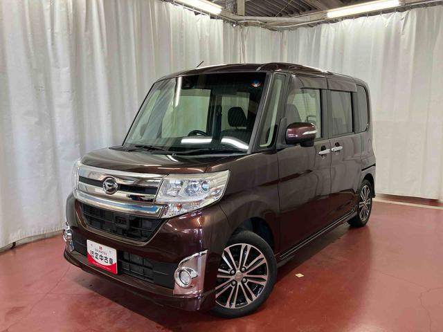 タント カスタムRS トップエディションSAII 下取車 ターボ ナビ ブルートゥース ETC バックモニター 衝突被害軽減システム VSC 誤発進抑制 両側電動スライドドア 横滑防止 スマートキー LEDヘッドランプ オートライト ベンチシート(2枚目)