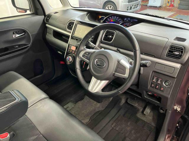 タント カスタムRS トップエディションSAII 下取車 ターボ ナビ ブルートゥース ETC バックモニター 衝突被害軽減システム VSC 誤発進抑制 両側電動スライドドア 横滑防止 スマートキー LEDヘッドランプ オートライト ベンチシート(16枚目)