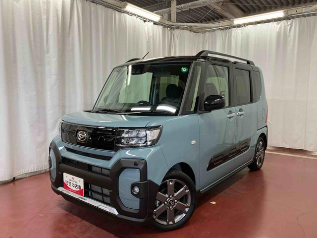 タント ファンクロスターボ 元試乗車 ターボ 衝突被害軽減システム レーンキープアシスト 両側電動スライドドア シートヒーター LEDヘッドランプ オートライト オートマチックハイビーム ベンチシート アイドリングストップ(2枚目)