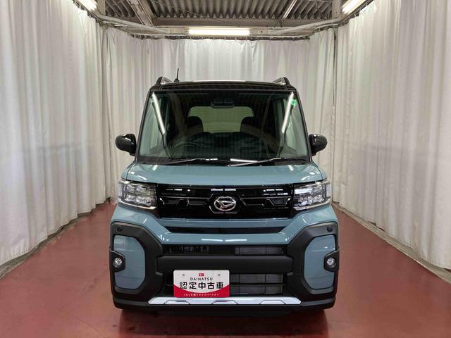 タント ファンクロスターボ 元試乗車 ターボ 衝突被害軽減システム レーンキープアシスト 両側電動スライドドア シートヒーター LEDヘッドランプ オートライト オートマチックハイビーム ベンチシート アイドリングストップ(3枚目)