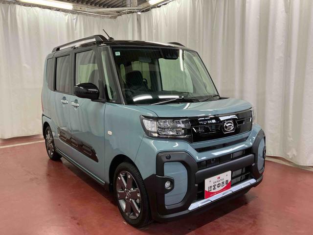 タント ファンクロスターボ 元試乗車 ターボ 衝突被害軽減システム レーンキープアシスト 両側電動スライドドア シートヒーター LEDヘッドランプ オートライト オートマチックハイビーム ベンチシート アイドリングストップ(4枚目)