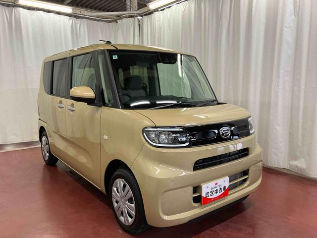 タント Ｘ　元試乗車　衝突被害軽減システム　車線逸脱警報　アイドリングストップ　電動格納ミラー　スマートキー　ＬＥＤヘッドランプ　オートライト　オートマチックハイビーム　シートヒーター　アイドリングストップ（4枚目）