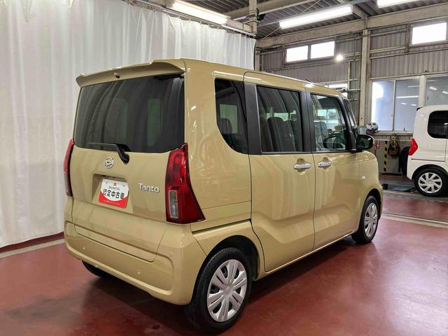 タント Ｘ　元試乗車　衝突被害軽減システム　車線逸脱警報　アイドリングストップ　電動格納ミラー　スマートキー　ＬＥＤヘッドランプ　オートライト　オートマチックハイビーム　シートヒーター　アイドリングストップ（5枚目）