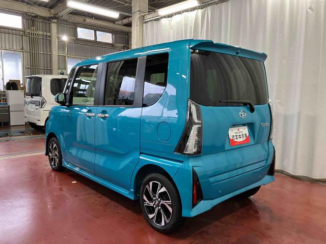 タント カスタムＸ　元試乗車　衝突被害軽減システム　車線逸脱防止　スマートキー　シートヒーター　両側電動スライドドア　ＬＥＤヘッドランプ　オートライト　オートマチックハイビーム　電動格納ミラー　衝突安全ボディ（7枚目）