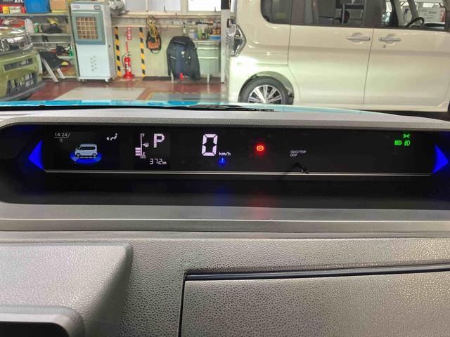 タント カスタムＸ　元試乗車　衝突被害軽減システム　車線逸脱防止　スマートキー　シートヒーター　両側電動スライドドア　ＬＥＤヘッドランプ　オートライト　オートマチックハイビーム　電動格納ミラー　衝突安全ボディ（11枚目）