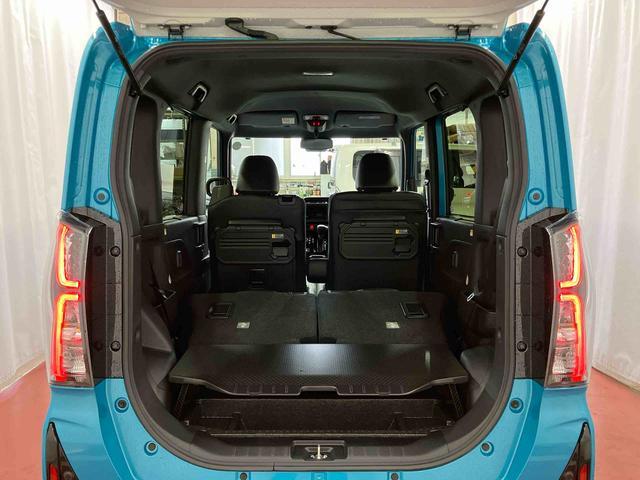 タント カスタムＸ　元試乗車　衝突被害軽減システム　車線逸脱防止　スマートキー　シートヒーター　両側電動スライドドア　ＬＥＤヘッドランプ　オートライト　オートマチックハイビーム　電動格納ミラー　衝突安全ボディ（37枚目）