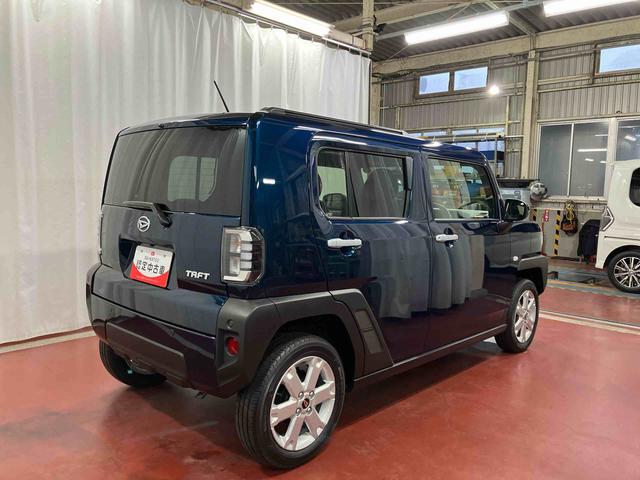 タフト Ｇ　元試乗車　衝突被害軽減システム　アダプティブクルーズコントロール　シートヒーター　　スマートキー　プッシュスタート　ＬＥＤヘッドランプ　オートライト　オートマチックハイビーム　電動格納ドアミラー（5枚目）