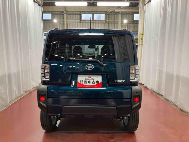 タフト Ｇ　元試乗車　衝突被害軽減システム　アダプティブクルーズコントロール　シートヒーター　　スマートキー　プッシュスタート　ＬＥＤヘッドランプ　オートライト　オートマチックハイビーム　電動格納ドアミラー（6枚目）